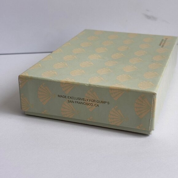 Gump's Jasmine Bath Soap Box Full Size Pair Vintage San Francisco Vintage - Picture 4 of 4